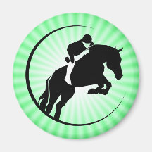 Cavalier de vert de chaux magnets