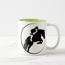 Cavalier de vert de chaux mug