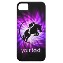 Cavalier pourpre coque iPhone 5 Case-Mate