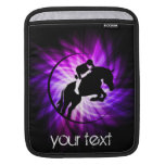 Cavalier pourpre poches pour iPad