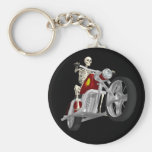 Cavalier squelettique de cycliste/vélo : modèle 3D Porte-clefs
