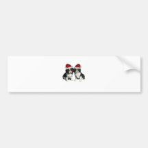 Cavaliers de Noël Autocollant Pour Voiture
