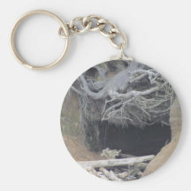 Caverne de sable à la plage porte-clés