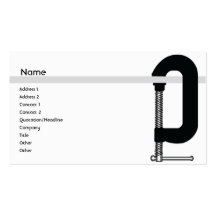 CClamp - affaires Cartes De Visite Professionnelles