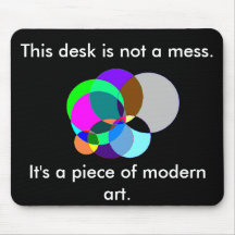 Ce bureau est mousepad d'art moderne tapis de souris