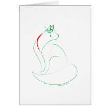 Ce chat est l'Iran Carte