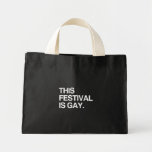 Ce festival est gai sac en toile