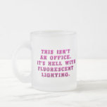 Ce n'est pas un bureau mug à café