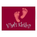 Ce qui est des cartes de maternité de Kickin'?