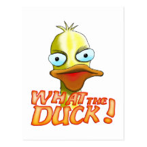 Ce qui le canard ! Carte postale