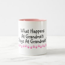 Ce qui se produit aux séjours de grand-mamans aux  tasse à café
