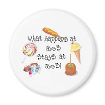 Ce qui se produit chez Avo&apos ; s RESTE chez Avo magnets