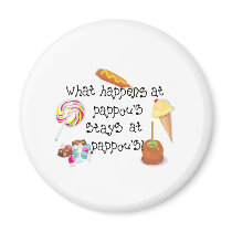 Ce qui se produit chez Pappou&apos ; s RESTE chez  magnets