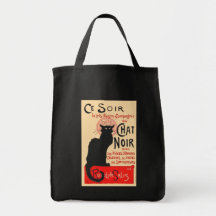 Ce Soir Le Chat Noir, Théophile Steinlen Sac Fourre-tout