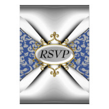 Célébration blanche RSVP de fête d'anniversaire de Bristols Personnalisés