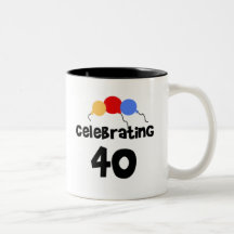 Célébration de 40 tasses