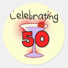 Célébration de 50 T-shirts et cadeaux Adhésif