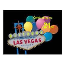 Célébration de ma 21ème carte postale d'anniversai