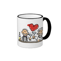 Célébration de mariage mugs à café