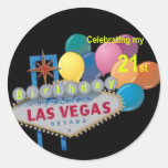 Célébration de mon 21ème autocollant de Las Vegas 