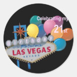 Célébration de mon 21ème autocollant de Las Vegas 