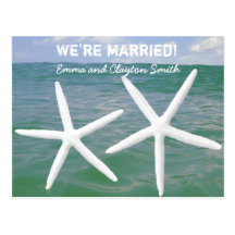 Célébration orientée de Courrier-Mariage de plage  Cartes Postales