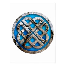 celtic knot carte postale