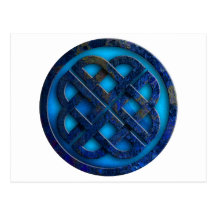 celtic knot carte postale