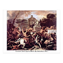 Centaures et Lapiths-Bataille par Sebastiano Ricci Cartes Postales
