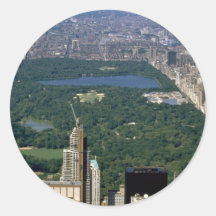 Central Park des sud, New York City, Etats-Unis Adhésif