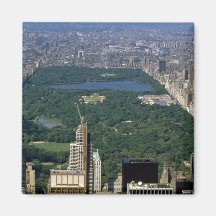 Central Park des sud, New York City, Etats-Unis Magnets