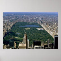 Central Park des sud, New York City, Etats-Unis Affiches
