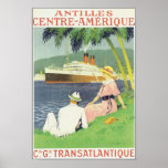 Centre-Amerique des Antilles Posters