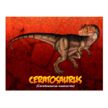 Ceratosaurus Cartes Postales