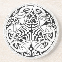 Cercle celtique dessous de verre