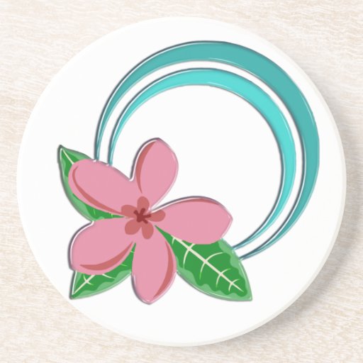 Cercle de Plumeria Dessous De Verre