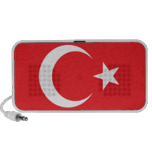 Cercle turc de drapeau haut-parleur iPod