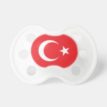 Cercle turc de drapeau tétine