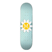 Cercles de bleus layette ; Marguerite Skateboards Personnalisés