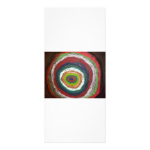 Cercles de Kandinsky Cartes Doubles Customisables