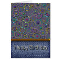 Cercles de Metallica et anniversaire de bande de r Cartes De Vœux
