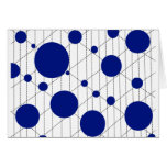 Cercles de mod carte de vœux