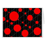 Cercles de mod carte de vœux