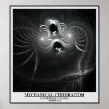CEREBRATION MÉCANIQUE POSTERS