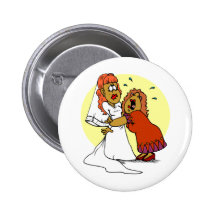 Cérémonie de jour du mariage de mère de jeune mari badge avec épingle