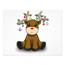 Cerfs communs cartons d'invitation