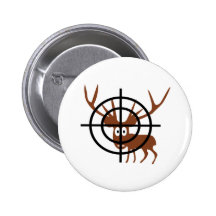 Cerfs communs de réticule pin's