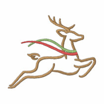 Cerfs communs de vacances polos brodés