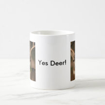 cerfs communs tasse à café