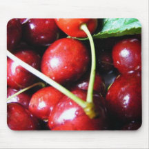 cerise rouge tapis de souris